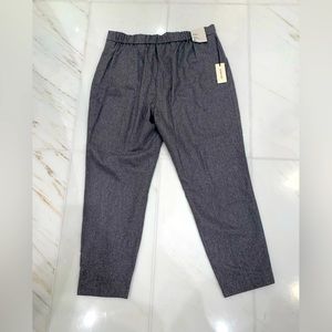 Aritzia babaton cohen pants women size 12 gray new pull on